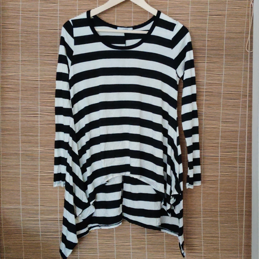 Black and White striped shirt